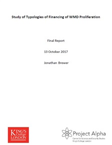 New Report on Typologies of Proliferation Financing